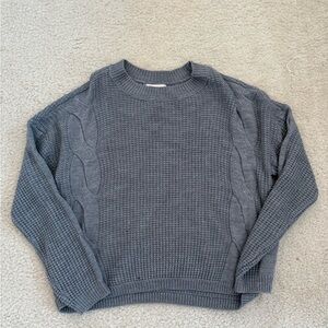 SO gray sweater